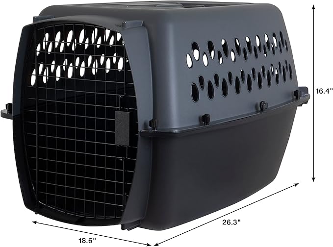 Petmate Pet Porter Dog Kennel 26", Dark Gray & Black, - Image 5
