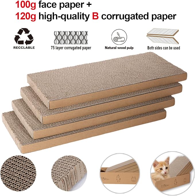 4 Packs in 1 Cat Scratch Pad - Image 3