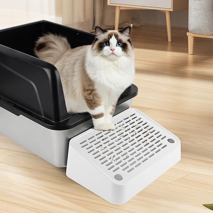Cat Litter Box Ramp, Litter Box Step Mat - Image 7