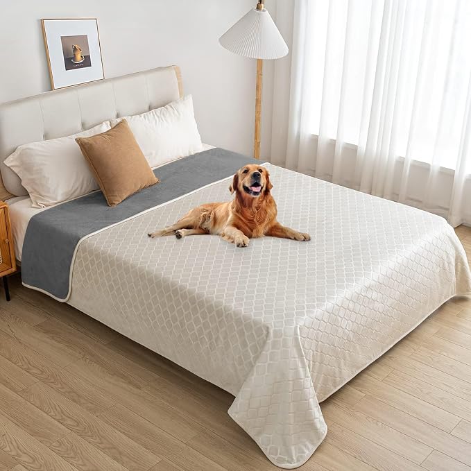 fuguitex Waterproof Dog Blanket Bed Cover Dog Crystal Velvet Moroccan Fuzzy - Image 6