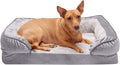 Furhaven Orthopedic Dog Bed for Medium/Small Dogs w/ Removable Bolsters & by FurHaven