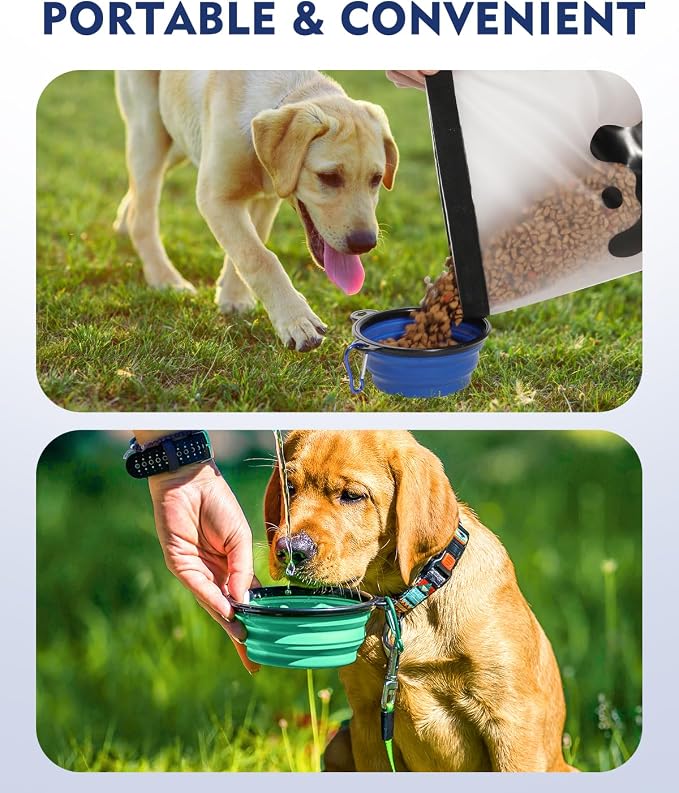 ANVS Silicone Pet Food Storage Bag, 40-Cup Dog Food Travel Bag - Image 7