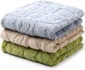Tegeme 3 Pcs Small Dog Blanket 280 GSM Washable Pet Bed Cover Soft Fluffy Puppy by Tegeme