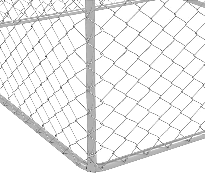 PawHut Outdoor Dog Kennel, Heavy Duty Dog Run Outdoor Fence - Image 9