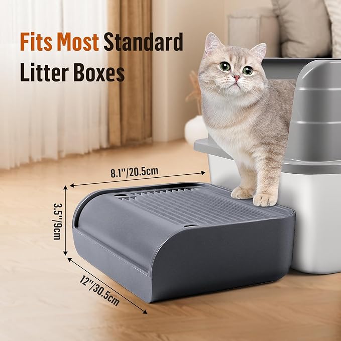 Bartuke Cat Litter Box Step, Cat Litter Ramp Mat - Image 2