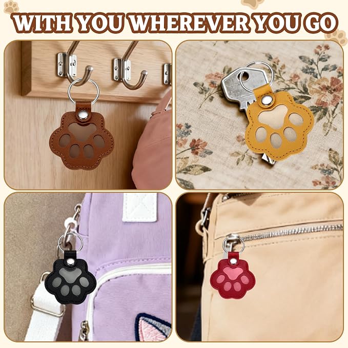 Custom Leather Pet Fur Keychain – Personalized Memorial Keepsake Keyring - Image 6