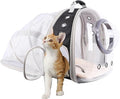 Clear Cat Bubble Backpack, Space Capsule Astronaut Transparent Bubble Dome Pet by halinfer