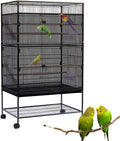 Bird Cage Seed Catcher Large Bird Cage Cover 118 * 31 inches Adjustable Net by SYOOY