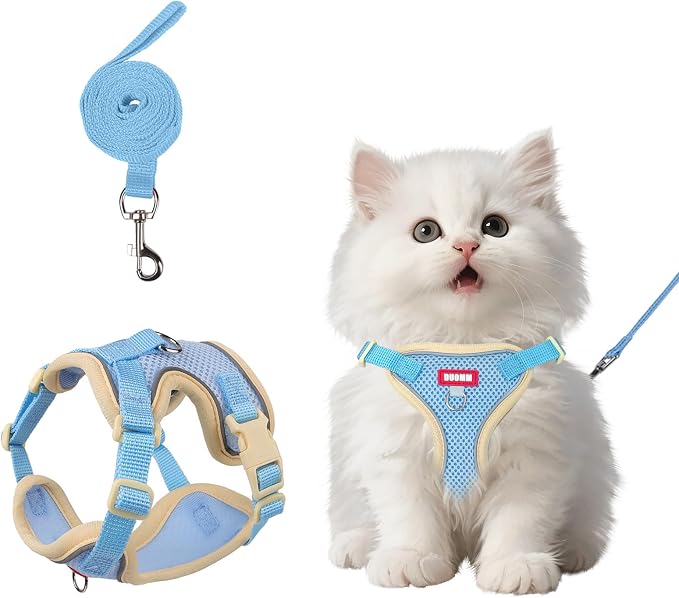 wanheart Cat Harness and Leash Set Escape-Proof Adjustable cat Leash and by Unknown