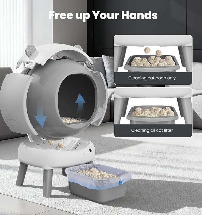Self Cleaning Litter Box for Multiple Cats, Automatic Litter Box - Image 4
