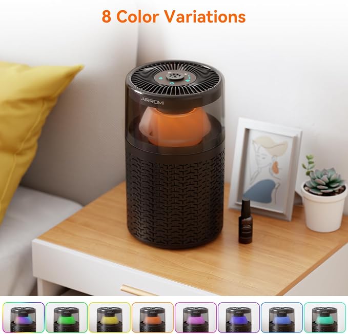 AIRROMI Pet Air Purifier for Home & Bedroom, HEPA Activated Carbon Filter - Image 6
