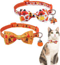 SCENEREAL Fall Thanksgiving Cat Collar Breakaway by SCENEREAL