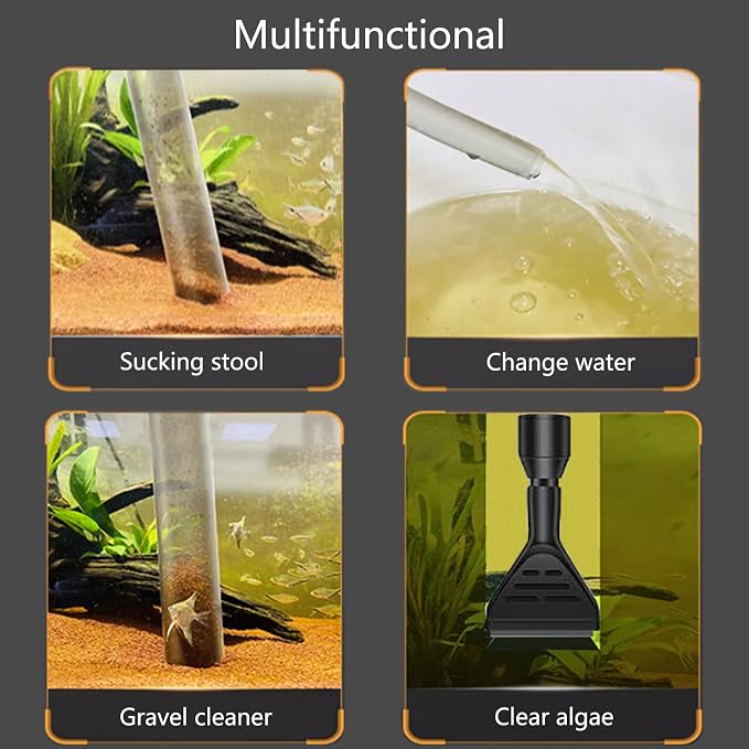 Carefree Fish Aquarium Gravel Cleaner 15~30In - Image 2