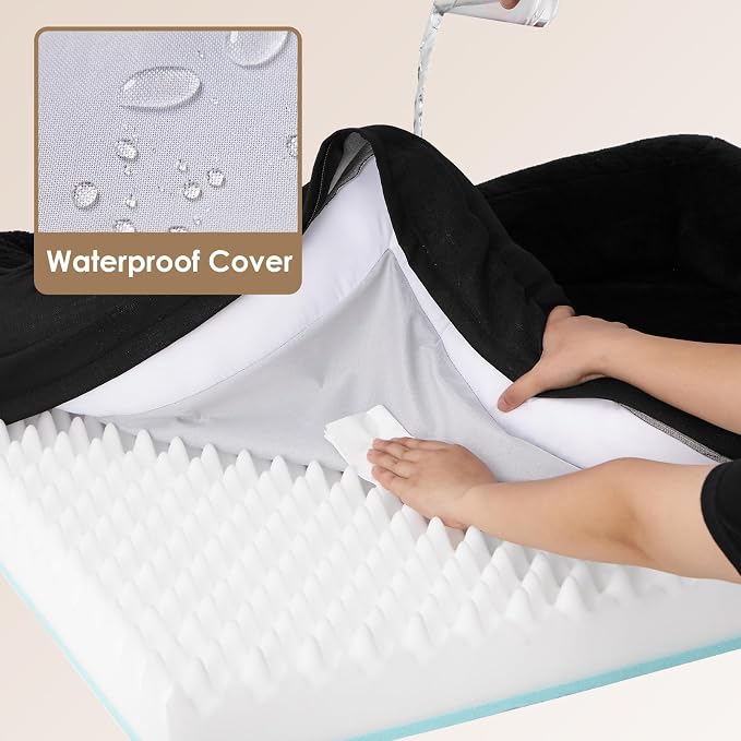EHEYCIGA Orthopedic XL Dog Bed for Large Sized Dog, Waterproof Liner & Washable - Image 3