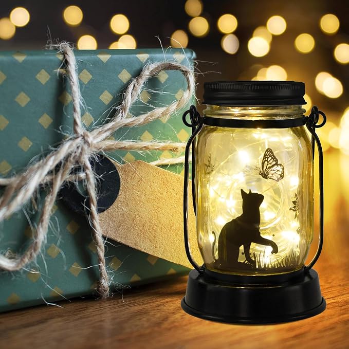 kyoryuger Cat Lover Gifts for Mom/Grandma/Women/Sister Cat Butterfly Solar - Image 7