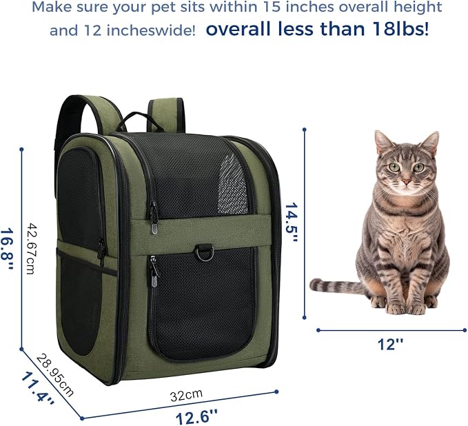 Apollo Walker Dog & Cat Carrier Backpack - Image 2