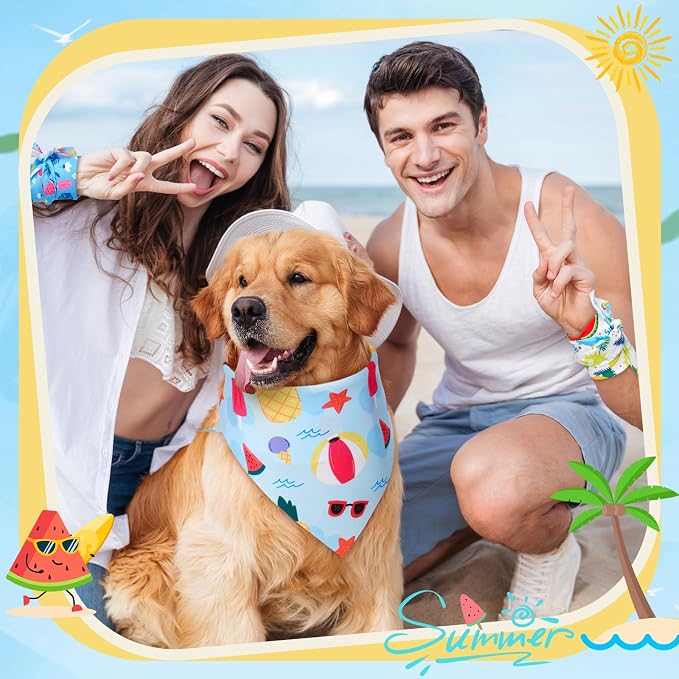 Sweetude 100 Pieces Dog Bandanas Bulk, Bandanas - Image 6