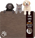 Dog Food Mat, Non Skid Cat Bowl Mat, No Stains Quick Dry by yuzshin