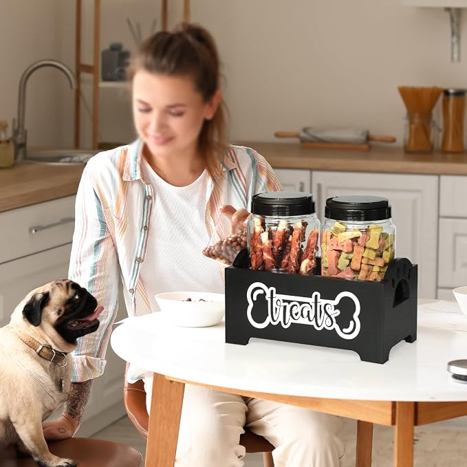 Dog Treat Container Dog Food Container - Image 3