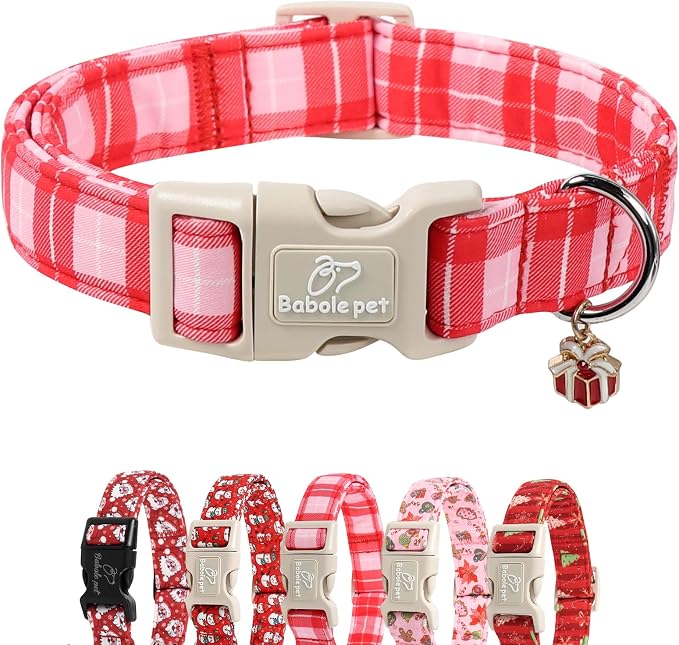 Plaid Dog Collar by Babolepet