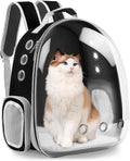 Cat Backpack Carrier Bubble Bag, Transparent Space Capsule Pet Carrier Dog by XZKING