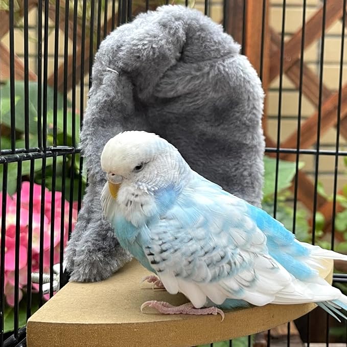 Comfort Corner Fleece Bird Blanket Parrot Cage Snuggle Hut Warm Bird Nest House - Image 3