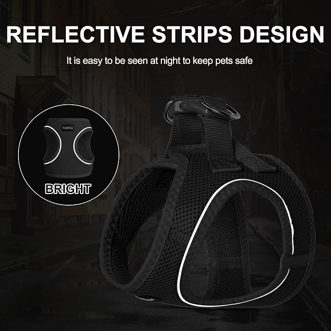 PetiFine Extra Small Step in Dog Harness and Leash Set, Cat Harness and Leash - Image 4