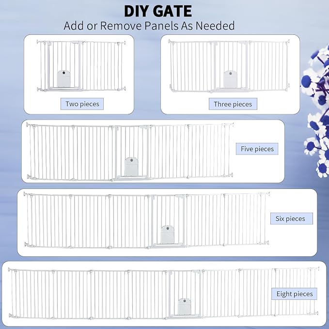 81.11" Extra Wide Baby Gate - Image 7