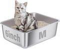 Stainless Steel Litter Box, Metal Litter Box, Cat Litter Box by YOLLBERLifeStudio