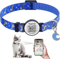 Breakaway Cat Collar with QR Code ID & Modifiable Profile, Upgraded Reflective by Taghelp