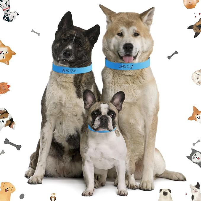 500 Count 20inch Adjustable Paper Dog Collars - Image 5