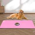 Large Pet Feeding Mat, Absorbent Quick Dry Dog Mat by yuzshin