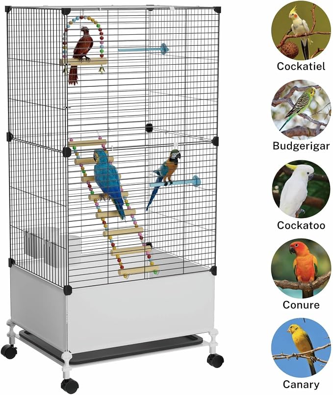 Big Flight Bird Cage, Wide Birdcage - Image 5