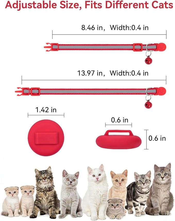 Joytale AirTag Cat Collar 2 Pack - Image 6