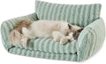 Hollypet Cat Bed Fluffy Plush Mutifuctional Double-Layer Soft Pet Couch by Hollypet