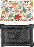 Colorful Leaf Seamless Crate Pad Cat Warming Pad Beds by Unknown