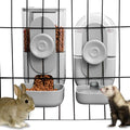 Hanging Automatic Rabbit Feeder by lemtrflo