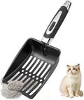 Stainless Steel Cat Litter Scoop, Metal Cat Litter Scoop, Kitty Metal Scooper by NewGF