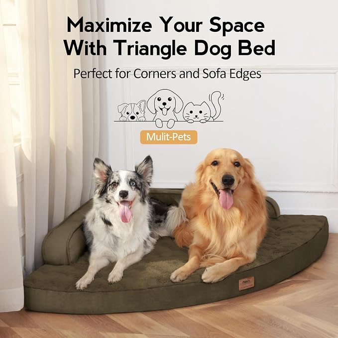 Large Orthopedic Dog Bed with Sides XXXL Dog Beds with Removable Washable Cover - Image 4