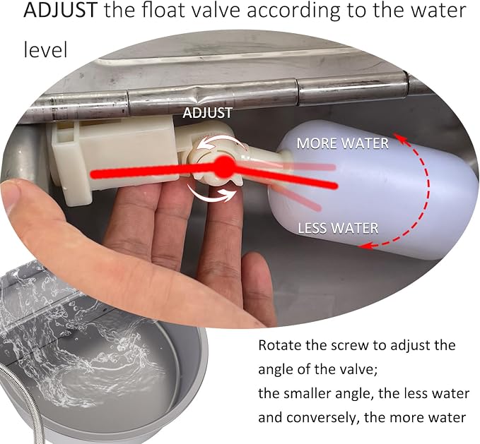 Automatic Water Dispenser for Dog Water Bowl Dispenser Large Size - Image 5