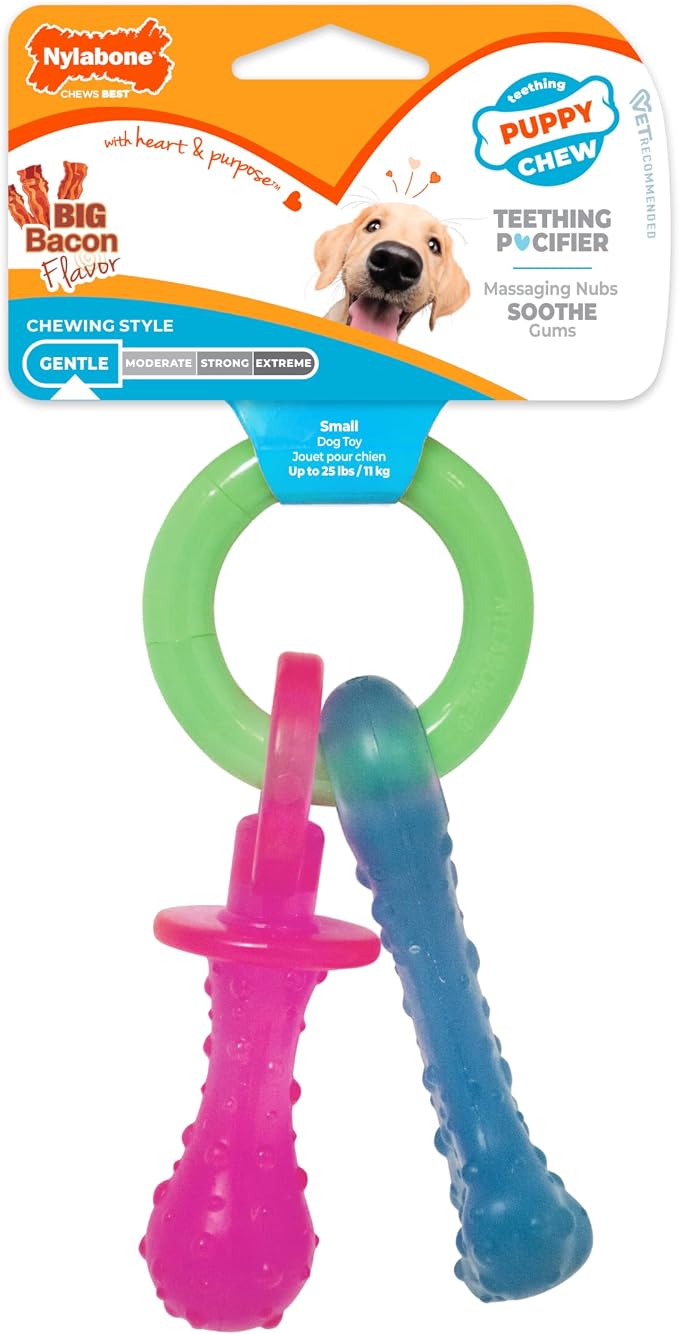 Nylabone Puppy Pacifier Chew Toy, Teething Toys - Image 10