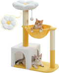 Cute Cat Tree with Flower Top Bed by MUTTROS