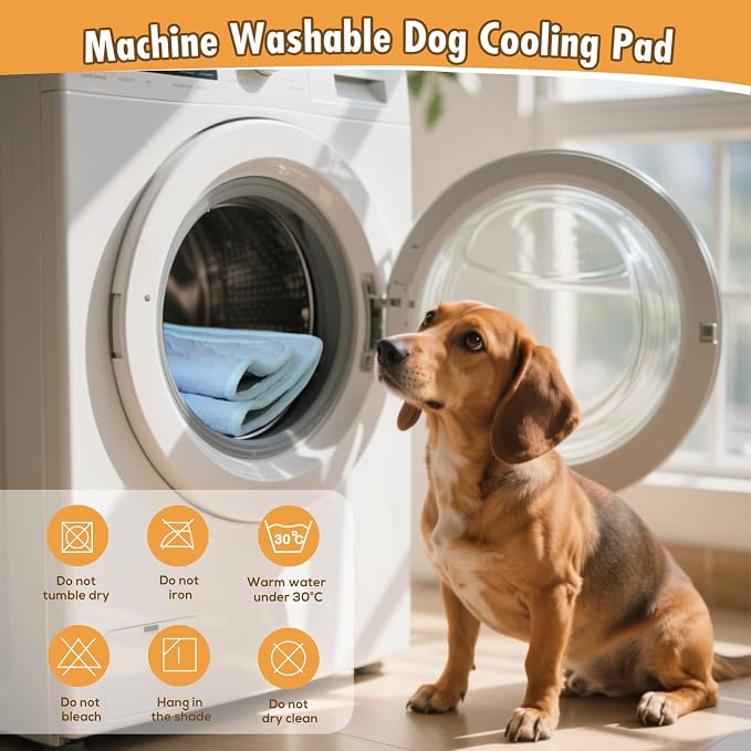 Cooling Mat for Dogs Thicken Pad for Cats, Rabbit&Medium, Large Dogs Internal - Image 9