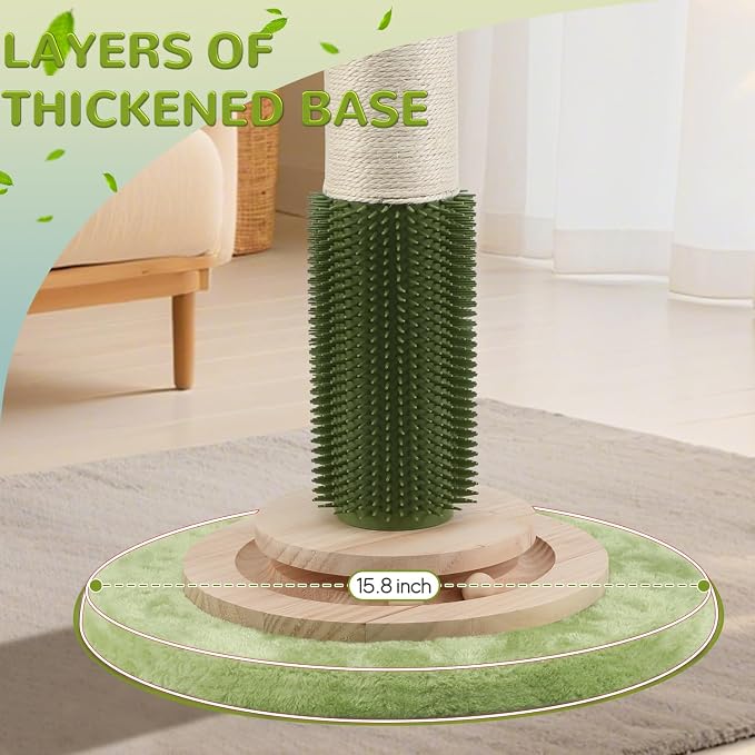45'' Tall Cat Scratching Post, 3.5Inch Diameter Sisal Rope Scratching Post - Image 6