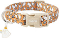 Faygarsle Halloween Ghost Pattern Dog Collar by Faygarsle