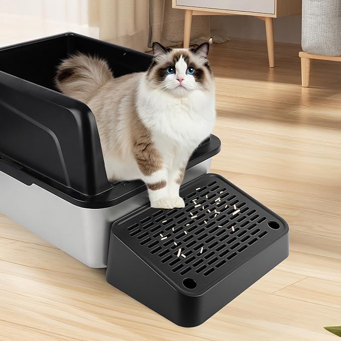 Cat Litter Box Ramp, Litter Box Step Mat - Image 7