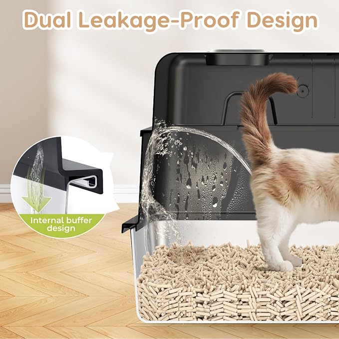 L8 Max-XXXL Stainless Steel Litter Box - Image 4