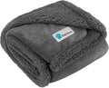 PetAmi Dog Blanket for Bed, XL Pet Blanket Large Dogs, Fleece Furniture Couch by PetAmi