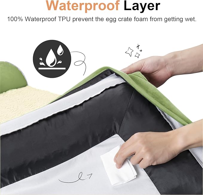 Large Dog Bed Orthopedic Washable: Beds Bolster XXL Bed Big XLarge Dogs Egg - Image 4