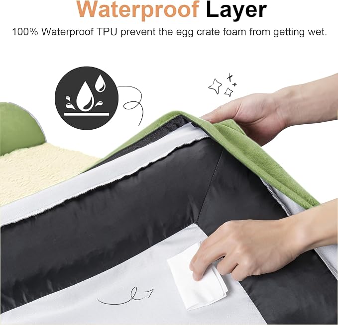 Small Dog Bed Orthopedic Washable: Beds Bolster Small Sized Dogs Bed Egg Crate - Image 4